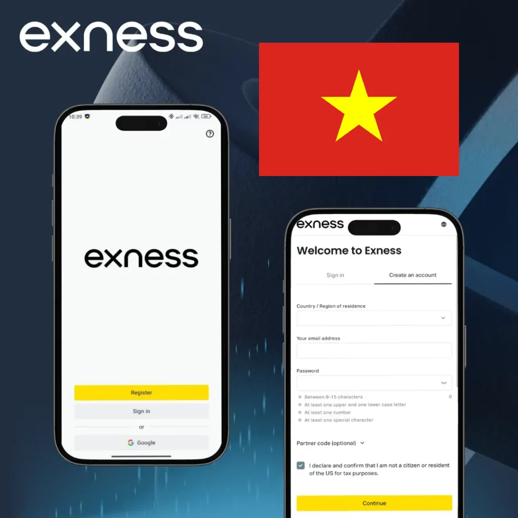 Hướng dẫn từng bước đăng ký Exness
