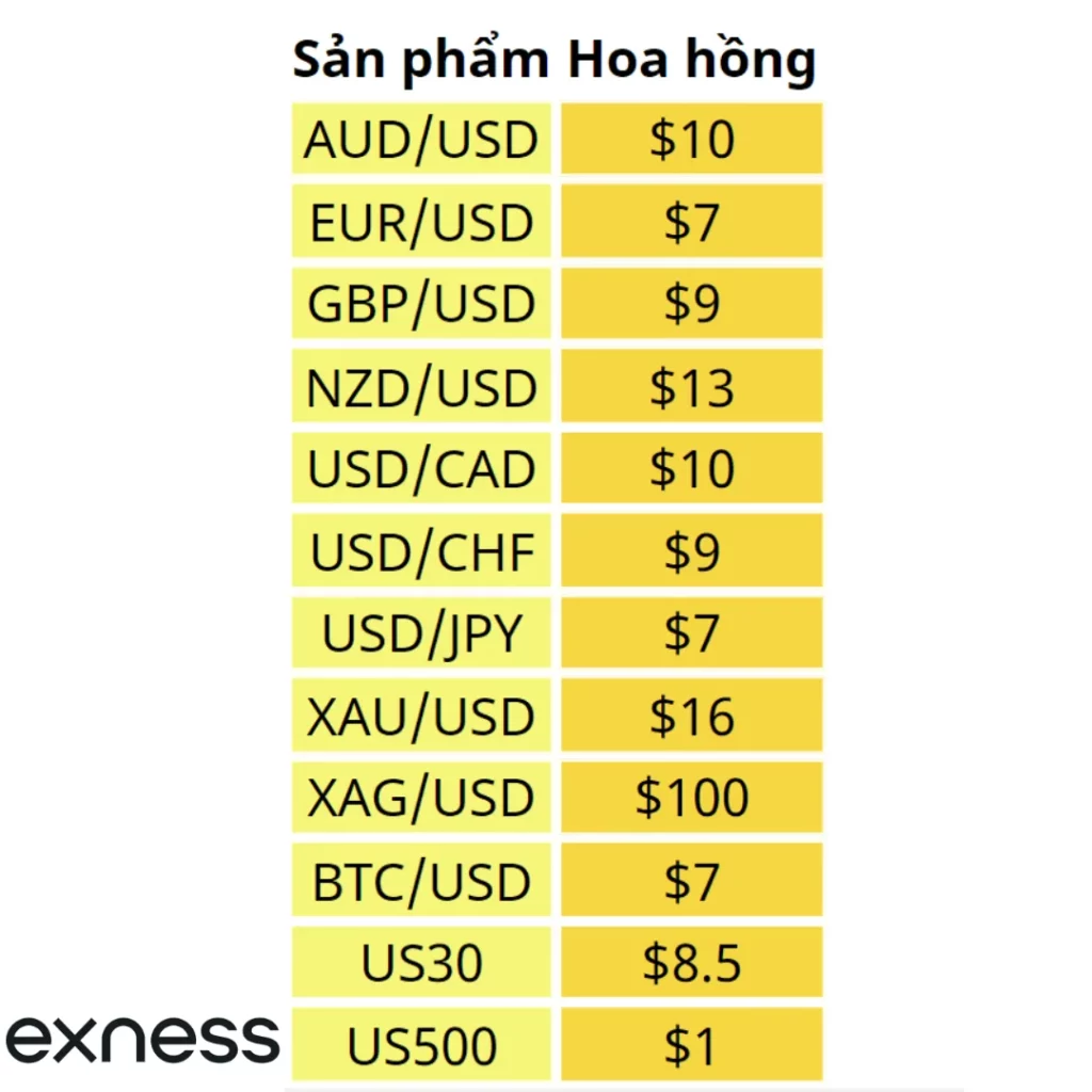 Main Currencies for Exness Accounts